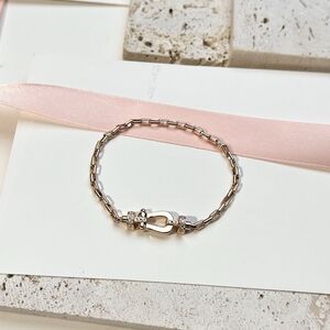 FRED Horseshoe Buckle Chain Bracelet